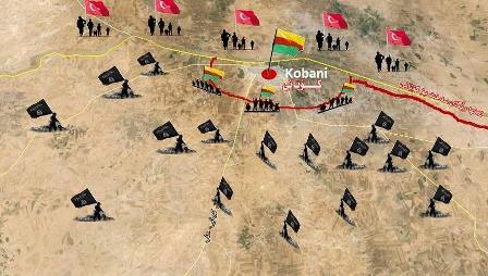 Kobane-harita