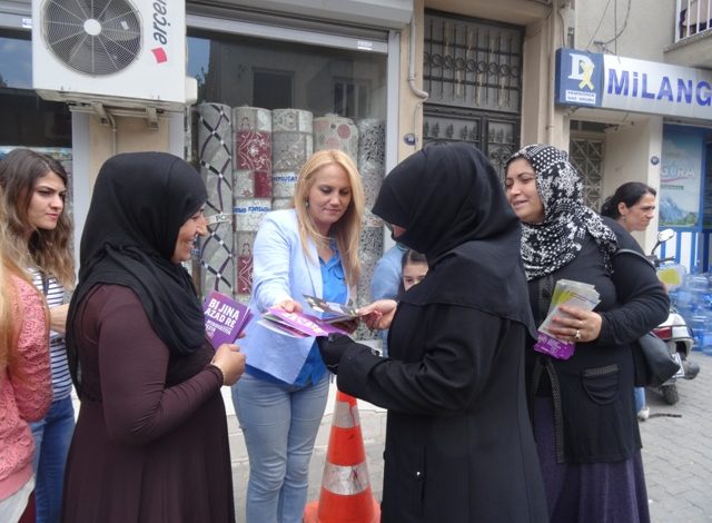 pınara ydınlar seçim çalışmalarında 2015