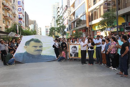 HDP Öcalan eylemi