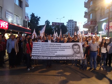 İzmir Barış Bloku eylemi