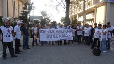 İzmir İHD eylemi