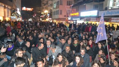 İzmirde T. Kürdistanı için eylem