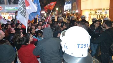 İzmirde polis saldırısı