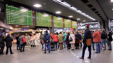 Belçikja da işçiler grevde