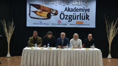 İzmir Emek ve demokrasi güçleri akademisyenlere destek