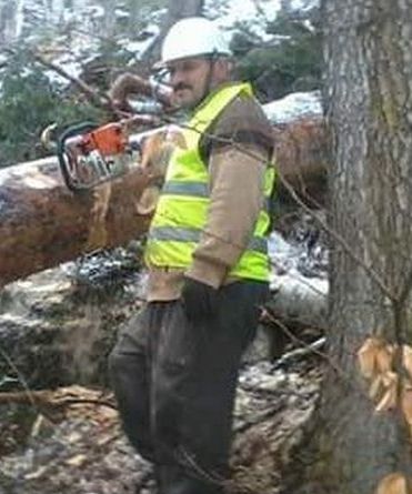 orman işçisi yaşamını yitirdi