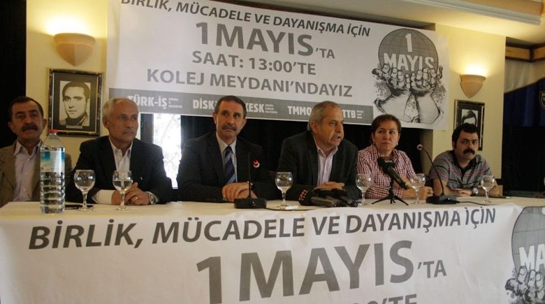 Ankara emek örgütleri 1 Mayısta alanlara