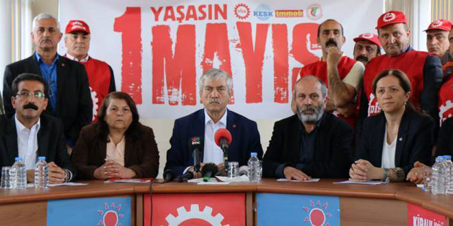 Emek örgütleri 1 Mayısta Taksimdeyiz