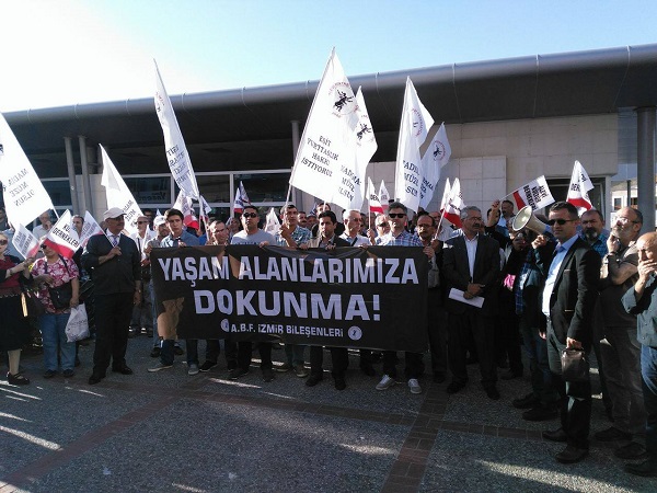 İzmir karşıyaka Alevi eylemi