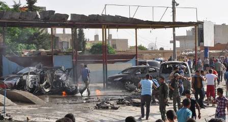 Qamışloda bombalı saldırı
