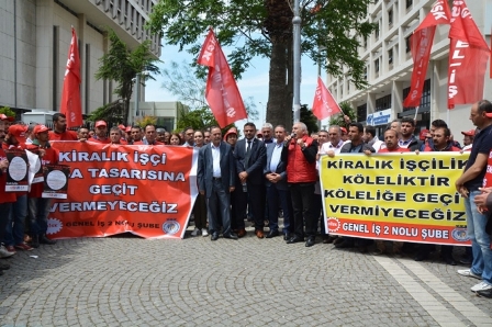 İzmir DİSK eylemi