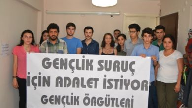 İzmirde gençlik örgütleri basın toplantısı 2