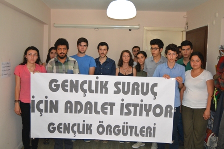 İzmirde gençlik örgütleri basın toplantısı 2