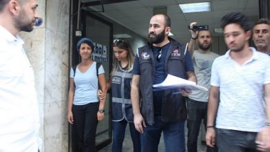 İzmirde Özgür Halk bürosuna polis baskını