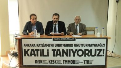 Ankara Katliamı yıldönümü ile ilgili basın toplantısı