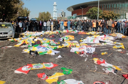 Ankara katliamı anması yasaklandı