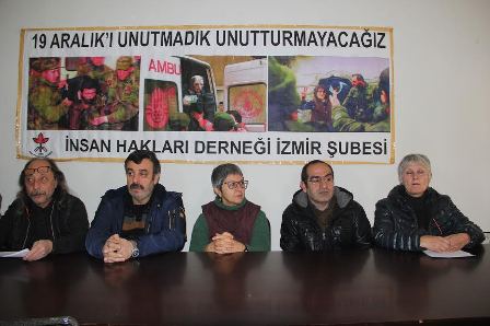 İHD İzmir basın toplantısı