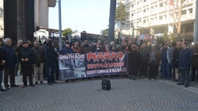 İzmir Aleviler Maraş katliamı eylemi