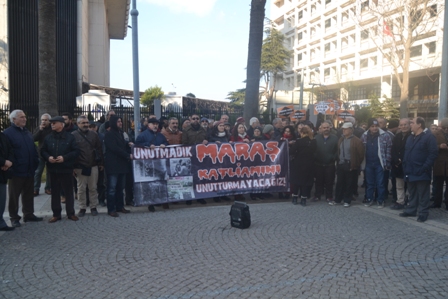 İzmir Aleviler Maraş katliamı eylemi