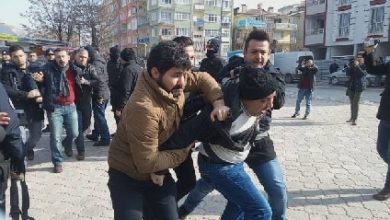 KESK üyelerine polis saldırısı