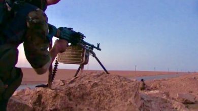 SDF machine gun near Tabqa 696x392