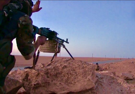 SDF machine gun near Tabqa 696x392