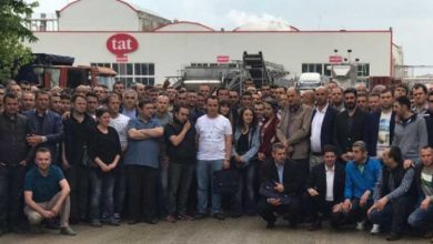 Bursada TAT Gıdada çalışan 2 işçi yarın greve çıkıyor