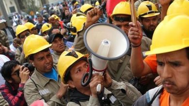 kolombiyali madenciler grevde
