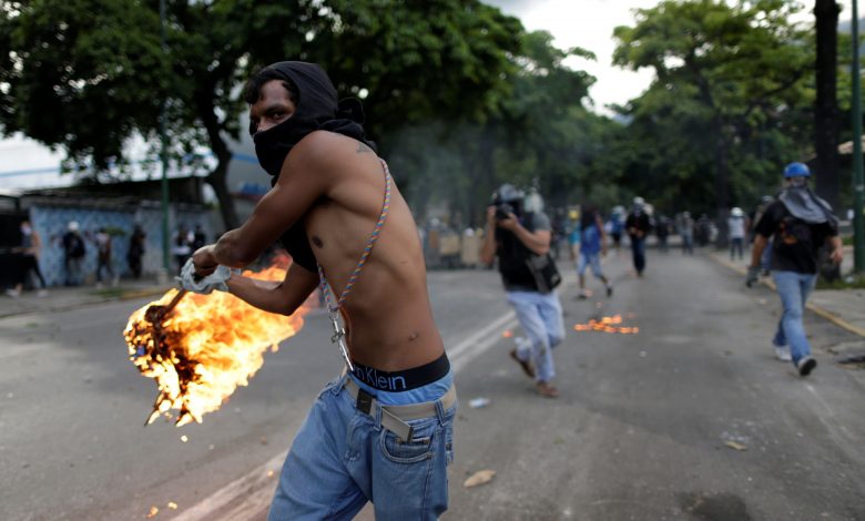venezuella çatışmaa
