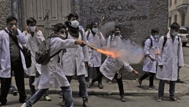 bolivyal doktorlar süresiz grevde 4